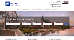 Desktop Screenshot of mullinsrealtygroup.com